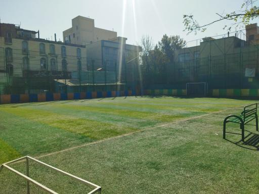 عکس زمین چمن تابان|باشگاه فرهنگی ورزشی نوین المپیک